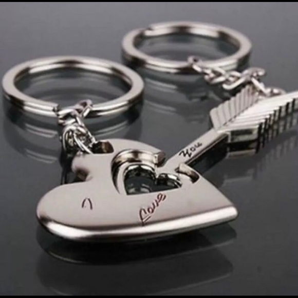 Other - Best seller *1 left* Couples Keychain Heart Arrow